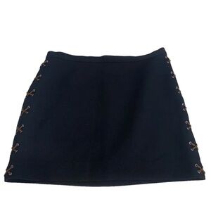 Michael Kors Lace Up Side Mini Skort Size 10